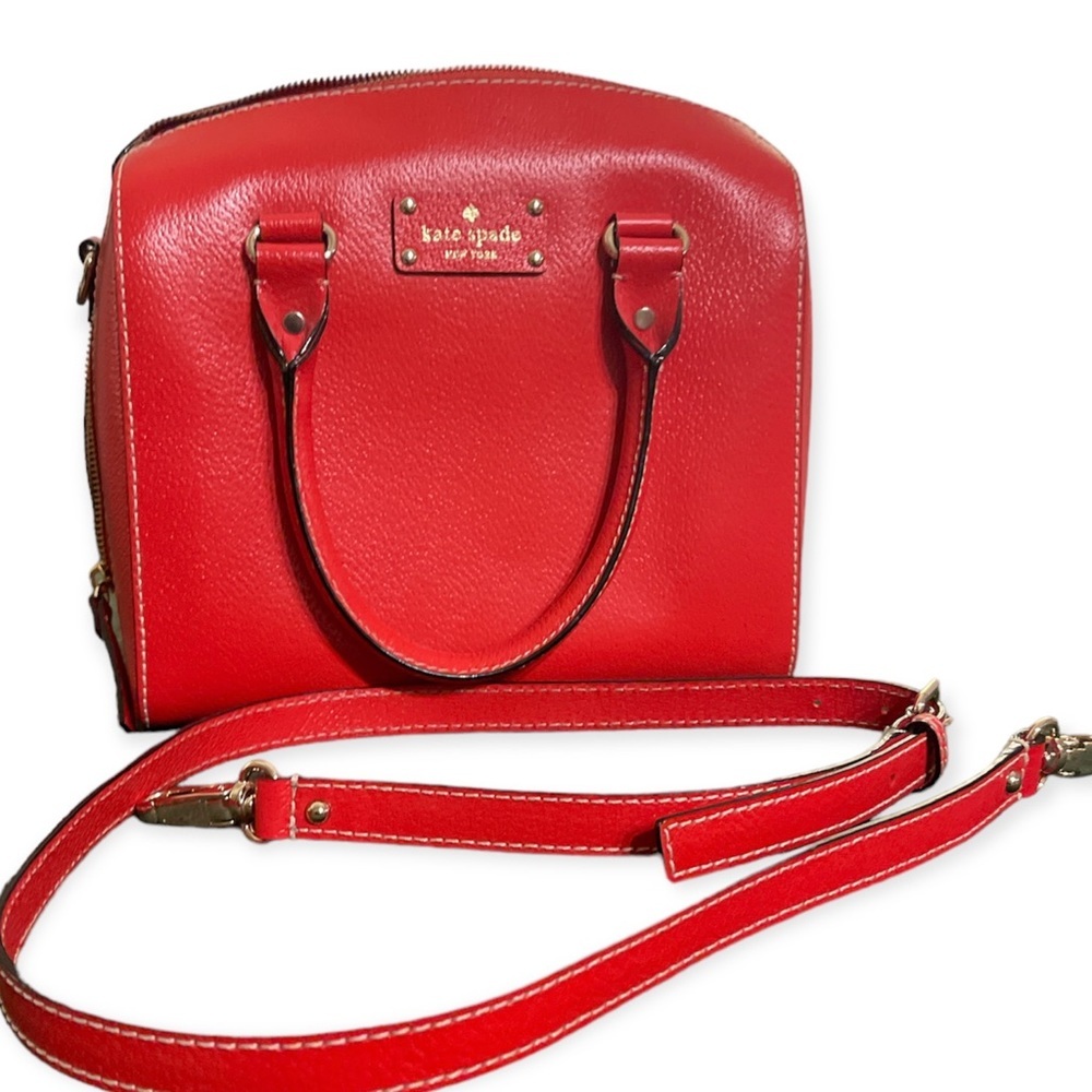NWOT Kate Spade Red New York Cameron Street Lane satchel, model PXRU7511
